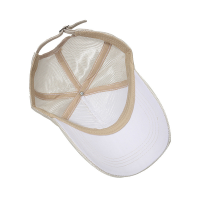 Outdoor Fishing Cap Summer Solid Color Light Plate Mesh Breathable Baseball Cap for male