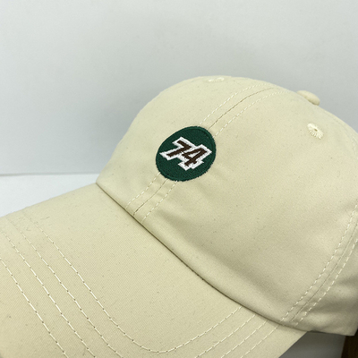 Embroidered Numbers Simple Cotton Multi-color Baseball Cap for men