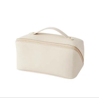Retro Casual Large Capacity PU multi-color Waterproof Cosmetic Bag for women