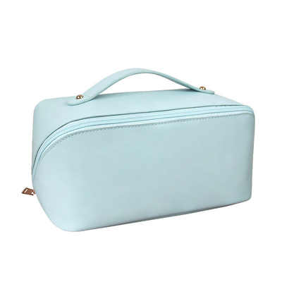Retro Casual Large Capacity PU multi-color Waterproof Cosmetic Bag for women