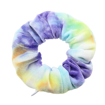 New Arrival Tie-dye Velvet Hair Scrunchie
