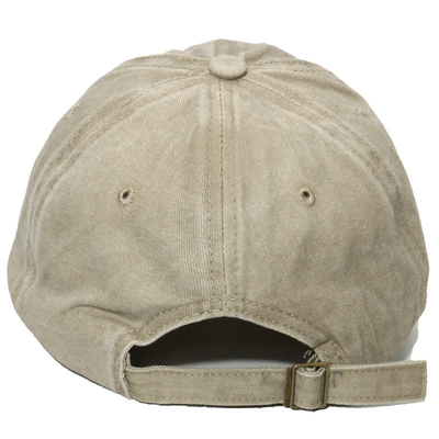 Spring/Summer Versatile Washed And Distressed Baseball Hat With Butterfly Print for female