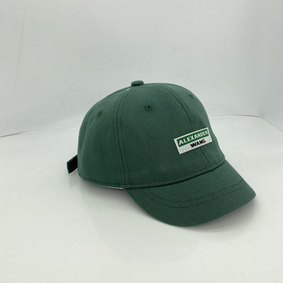 Patch Short Brim Soft Top Multicolor Cotton Baseball Cap For Men And Women