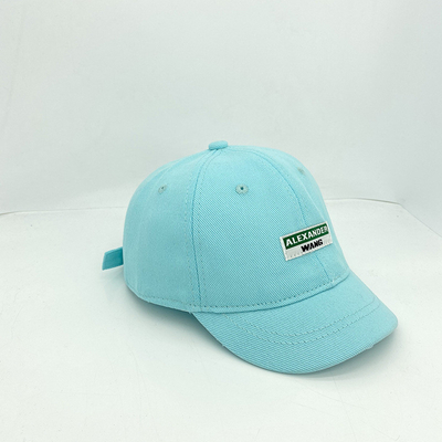 Patch Short Brim Soft Top Multicolor Cotton Baseball Cap For Men And Women