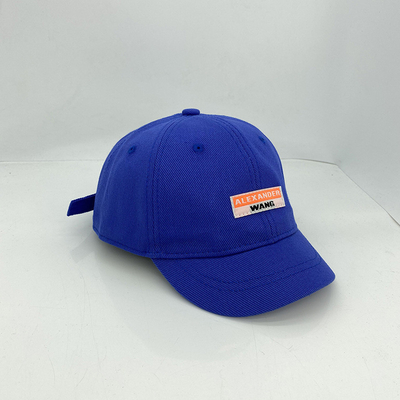 Patch Short Brim Soft Top Multicolor Cotton Baseball Cap For Men And Women